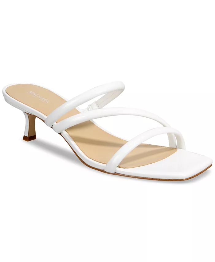 Michael Kors Celia Slip-On Slide Dress Sandals - Macy's | Macy's
