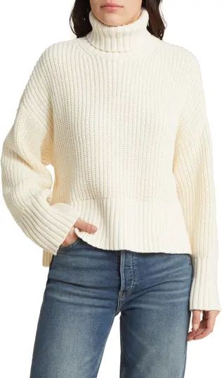 Wide Rib Turtleneck Sweater | Nordstrom