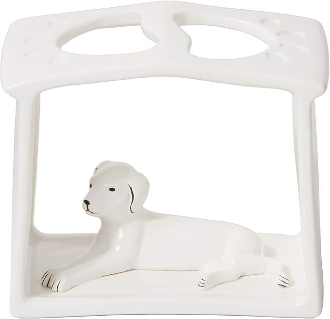 SKL Home by Saturday Knight Ltd. Fur Ever Friends Toothbrush Holder, White | Amazon (US)