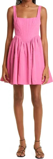 Landscape Corset Bodice Fit & Flare Dress | Nordstrom