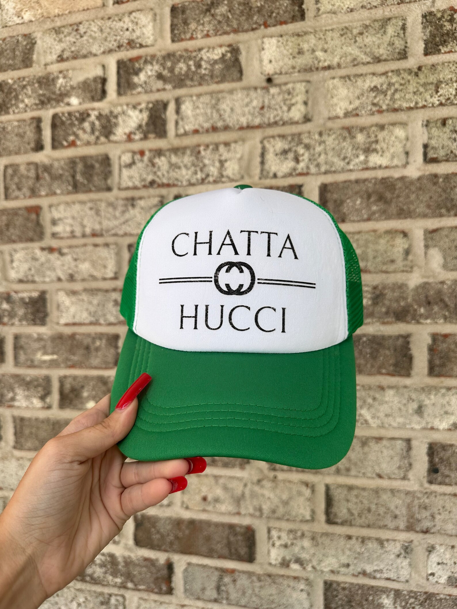 Chattahucci Trucker Hat Summer Beer Country Western Lake Day Vintage Style - Etsy | Etsy (US)