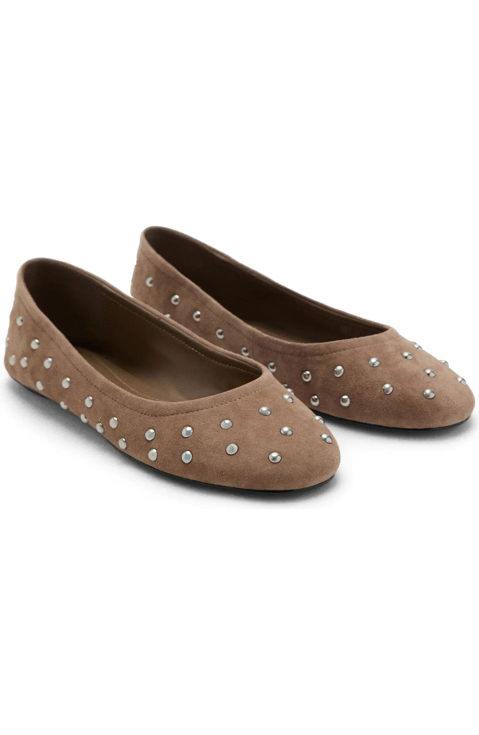 Studded Ballet Flat (Women) | Nordstrom