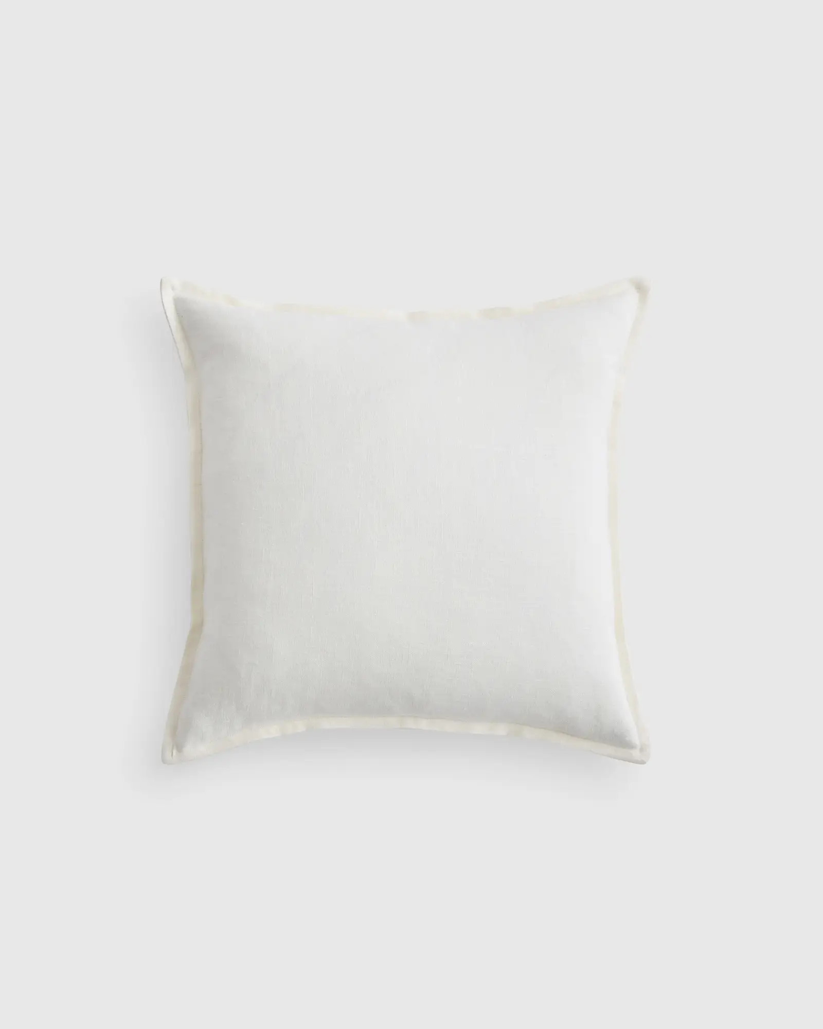 European Linen Flange Edge Pillow Cover | Quince
