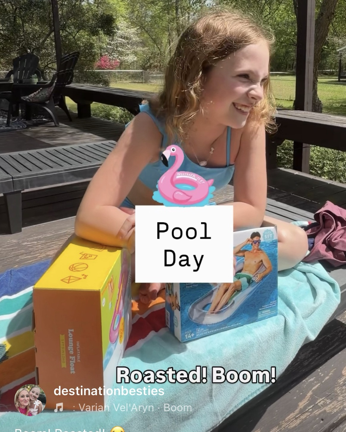 This pool float is so pretty, sturdy, has a cup holder, and the perfect head rest! 🩷

#pool #poolfloats #poolsupplies #floats #targetfinds