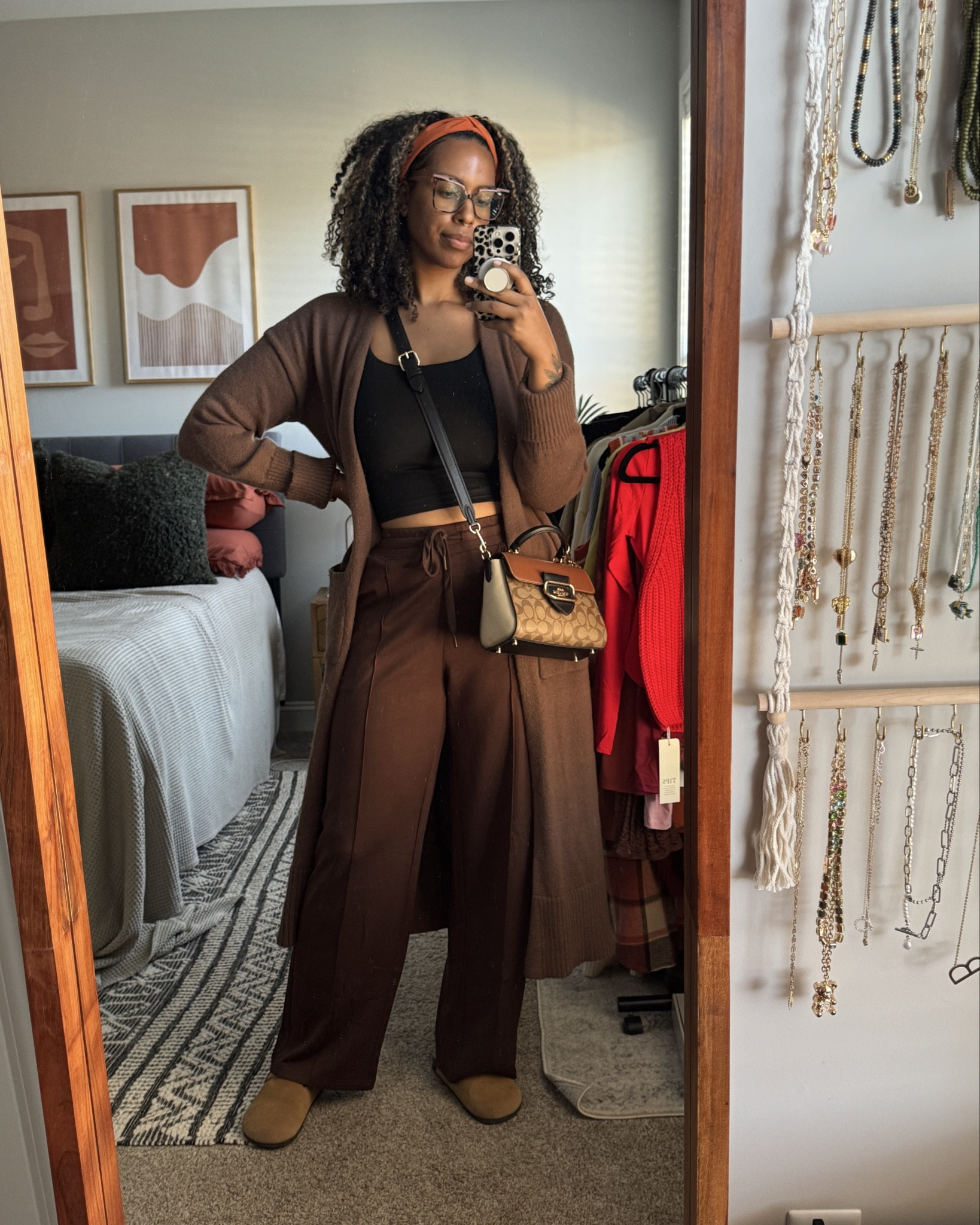 Chill Fall Outfit I wore to an eye appointment and to run errands 🤎

I’ve had this cardigan since like 2018

Tank is from Amazon as well as the sweatpants. They are tall girl friendly with a 34” inseam. I have a large. 

#LTKTall #LTKMidsize #LTKStyleTip