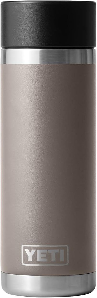 YETI Rambler 18 oz Bottle, Stainless Steel, Vacuum Insulated, with Hot Shot Cap, Sharptail Taupe | Amazon (US)