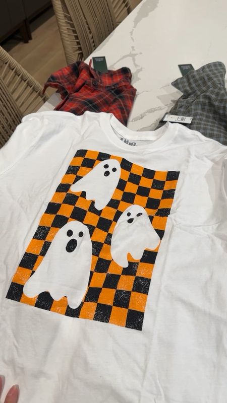 My Target haul! Checkered ghost tee is TTS but size up if you want an oversized fit. Flannels are the perfect amount of oversized if you do your normal size. I got a large. The flannels have pockets!!! They’re my favorite. 

Oversized flannel, women’s flannel, fall flannel, Target flannel, ghost tee, Halloween T-shirt 

#LTKSeasonal #LTKmidsize #LTKover40