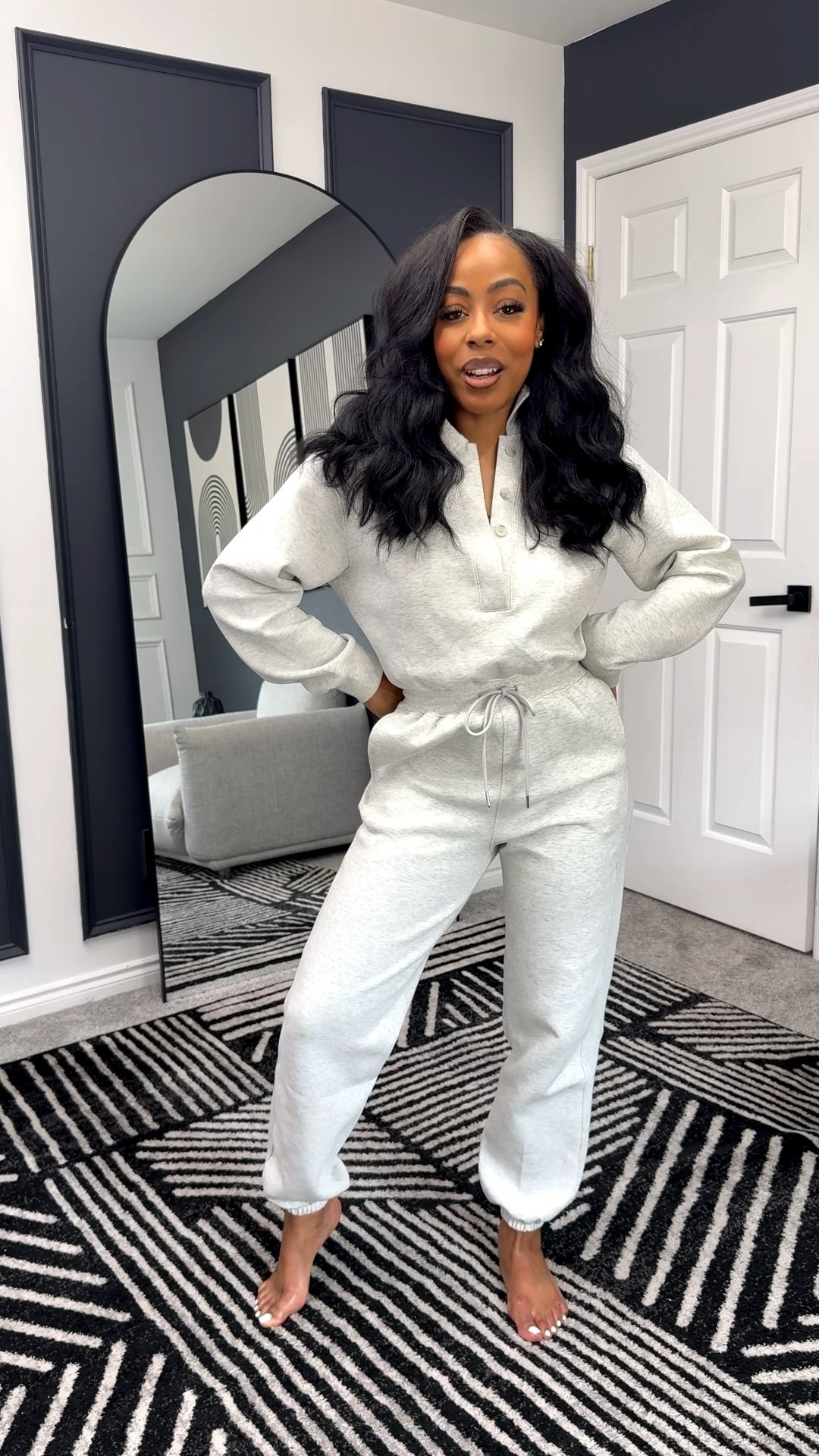 If you’re a jumpsuit girlie. You need her! Cute and comfy  and currently on sale  

#LTKmomlife #LTKootd #LTKSaleAlert