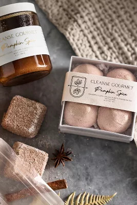 Bath Fizzies, Set of 4 Pumpkin Spice | Anthropologie (US)