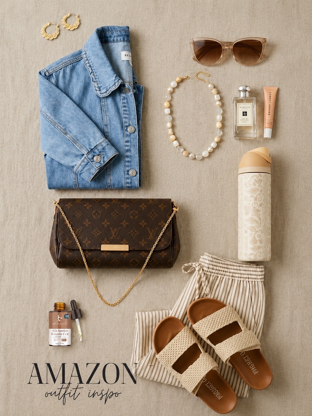 Sale alert on the cutest jean jacket as part of Amazon Prime Days😍🙌🏼

Neutral chic outfit inspo for summer 🤍

#LTKSaleAlert #LTKootd #LTKgrwm