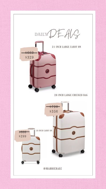 The BEST luggage is on sale! Have had these for years and they are a classic piece. Use code HOME for 15-20% off each item! 

#LTKSale #LTKhome #LTKGiftGuide