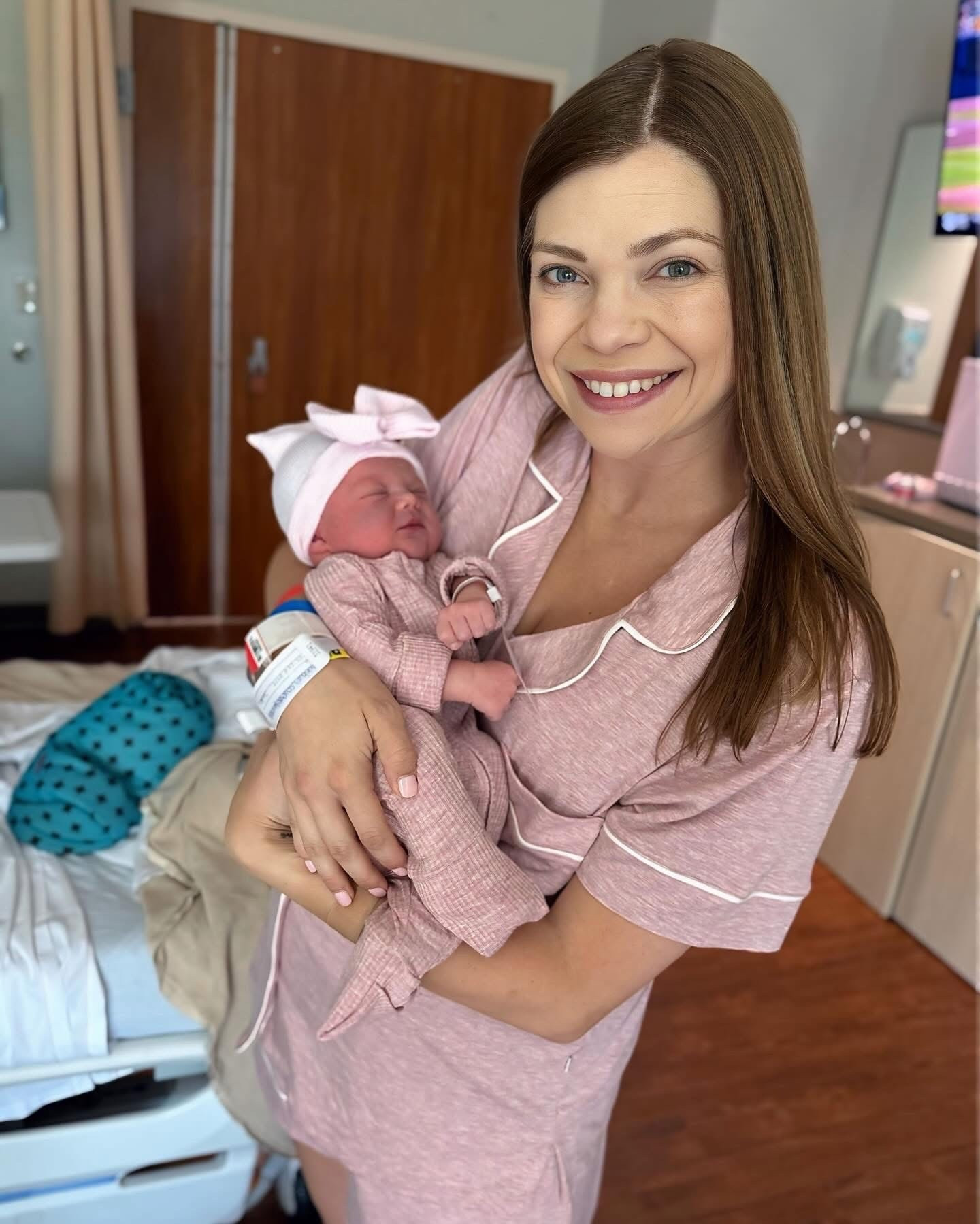 Extra comfy in our Little Sleepies in the hospital!! Baby girl was swimming in Premie size at 7 lbs! 

Little Sleepies, baby girl, baby, 2 under 2, mommy and me, matching, hospital, postpartum 

#LTKFamily #LTKBaby #LTKKids