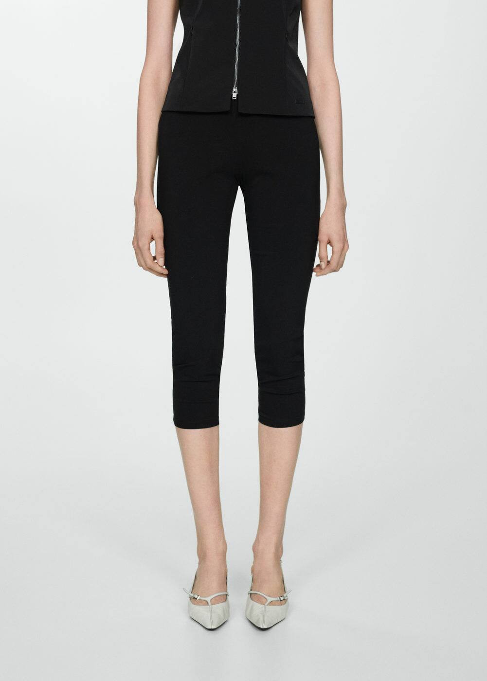 Capri leggings -  Women | Mango USA | MANGO (US)
