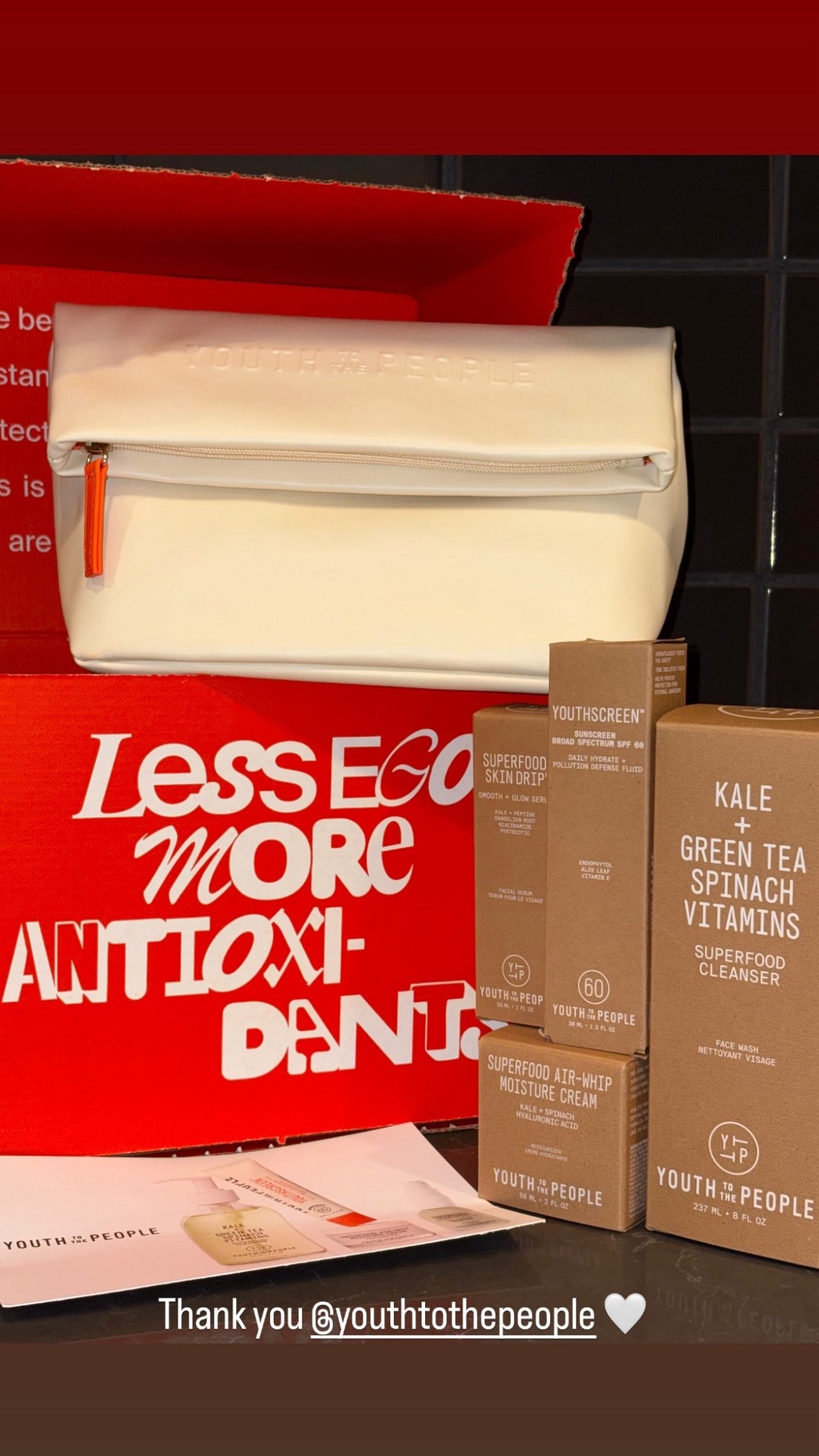 Thank you Youth To The People! 

I’ve already been using and loving the Mushroom Cleanser and Mini Superfruit Gentle Exfoliating Cleanser so I’m excited to try some more of their products. 

#sponsored

#LTKselfcare #LTKBeauty