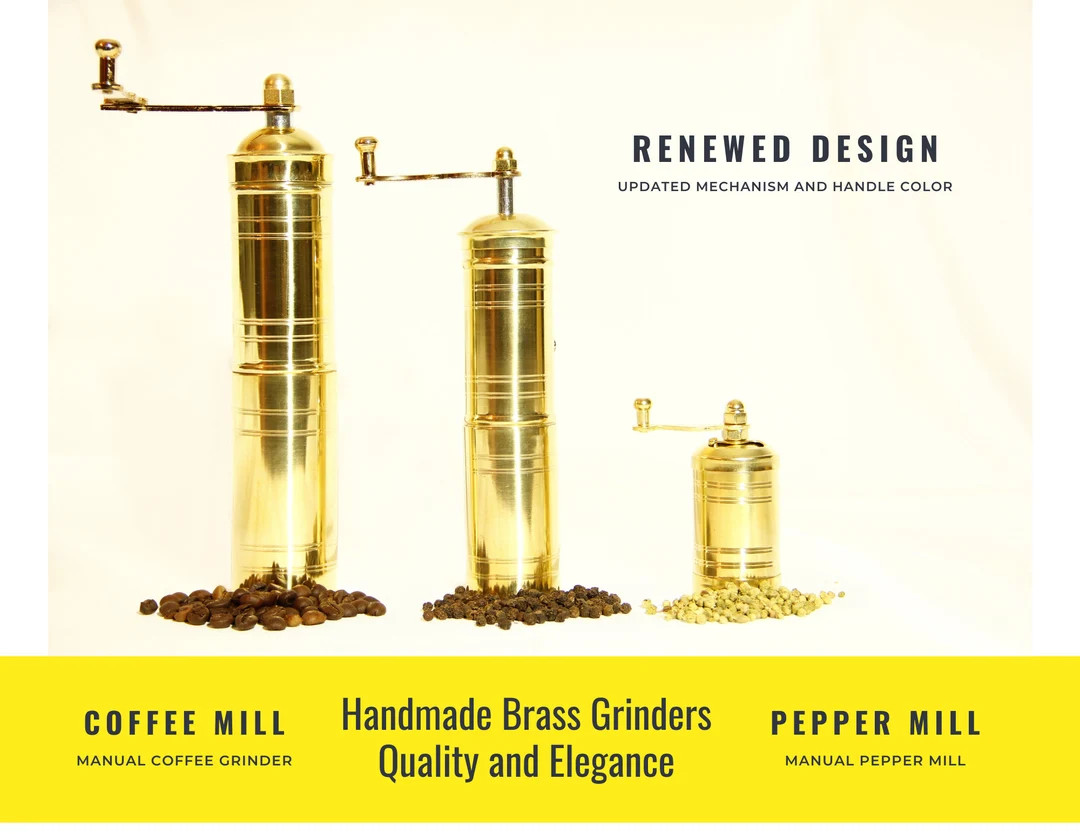 Decorative Coffee Grinder, Refillable Turkish Style Mill, Pepper Grinder,Manual Coffee Mill, Turk... | Etsy (CAD)