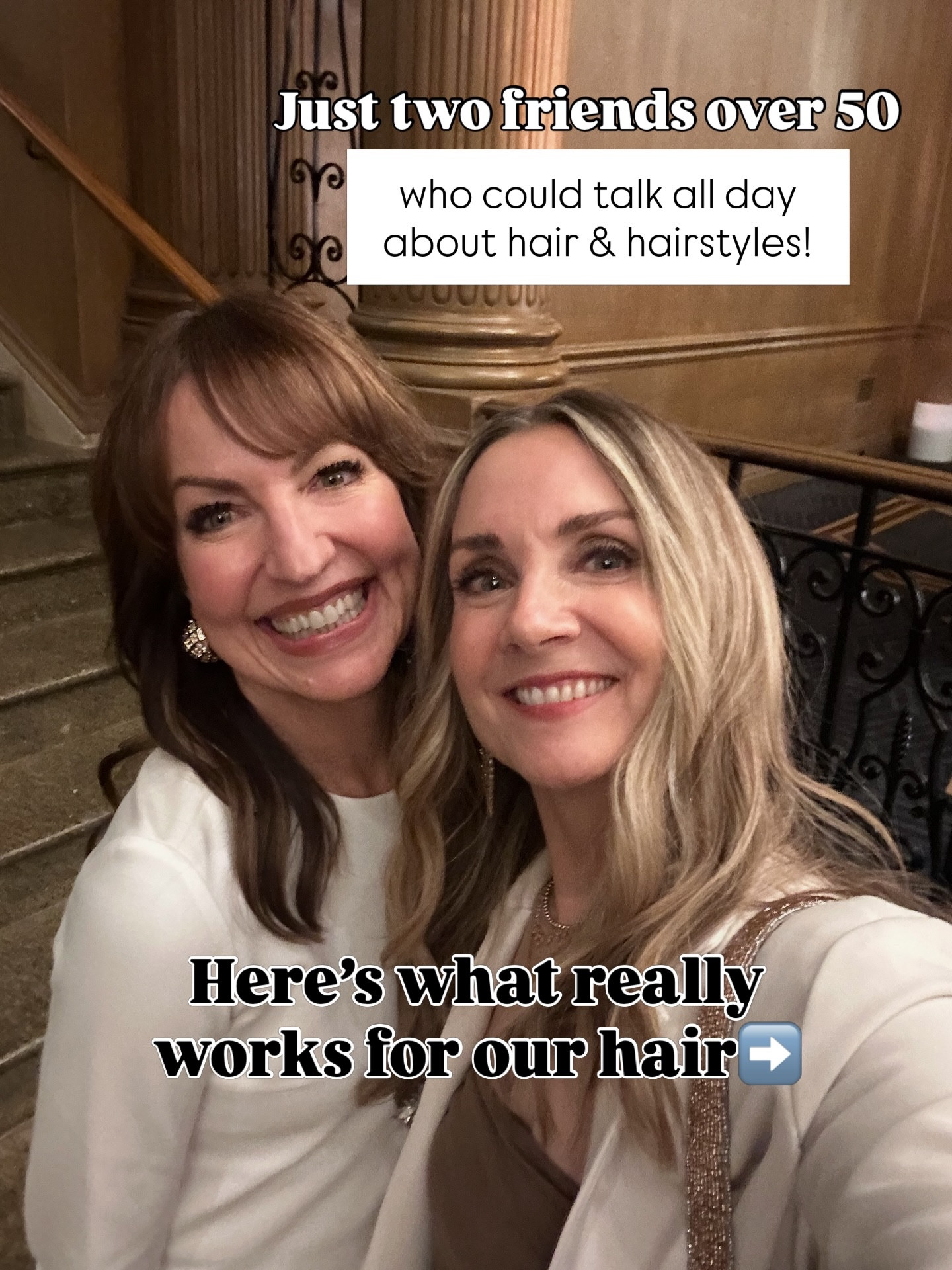 Comment SHOP for links!💇‍♀️ We’re not solving the world’s problems, but we are solving a bad hair day!👏🏼

We were determined to find solutions for our dry, damaged, and thinning hair and these products have done the trick!✨
HOW TO SHOP:
1️⃣Comment SHOP and we’ll send links to your DM
2️⃣Click on link in bio to shop on our LTK
3️⃣Watch our stories for links

https://liketk.it/5XWdt #over50andfabulous #haircaretips #haircareproducts #hairbeauty #midlifewomen Currentbody, hair growth, hair routine, healthy hair