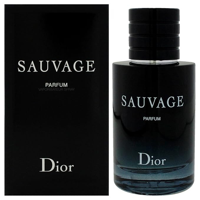 Dior Sauvage Parfum Spray for Men 2.0 Ounces, clear | Amazon (US)