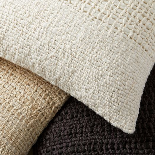Cozy Weave Pillow Cover | West Elm (US)