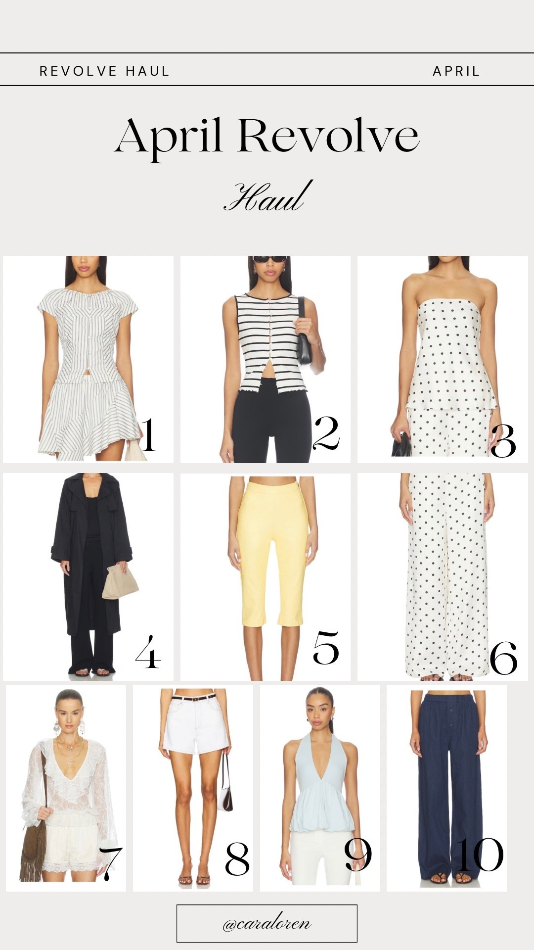 Everything from yesterday’s revolve haul 🫶🏻

#LTKootd