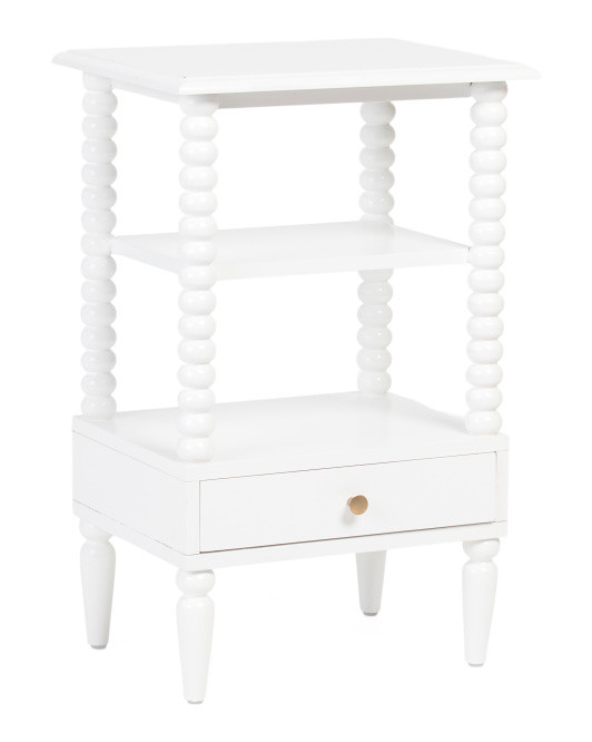 18x14 Spindle Side Table With Drawer | TJ Maxx
