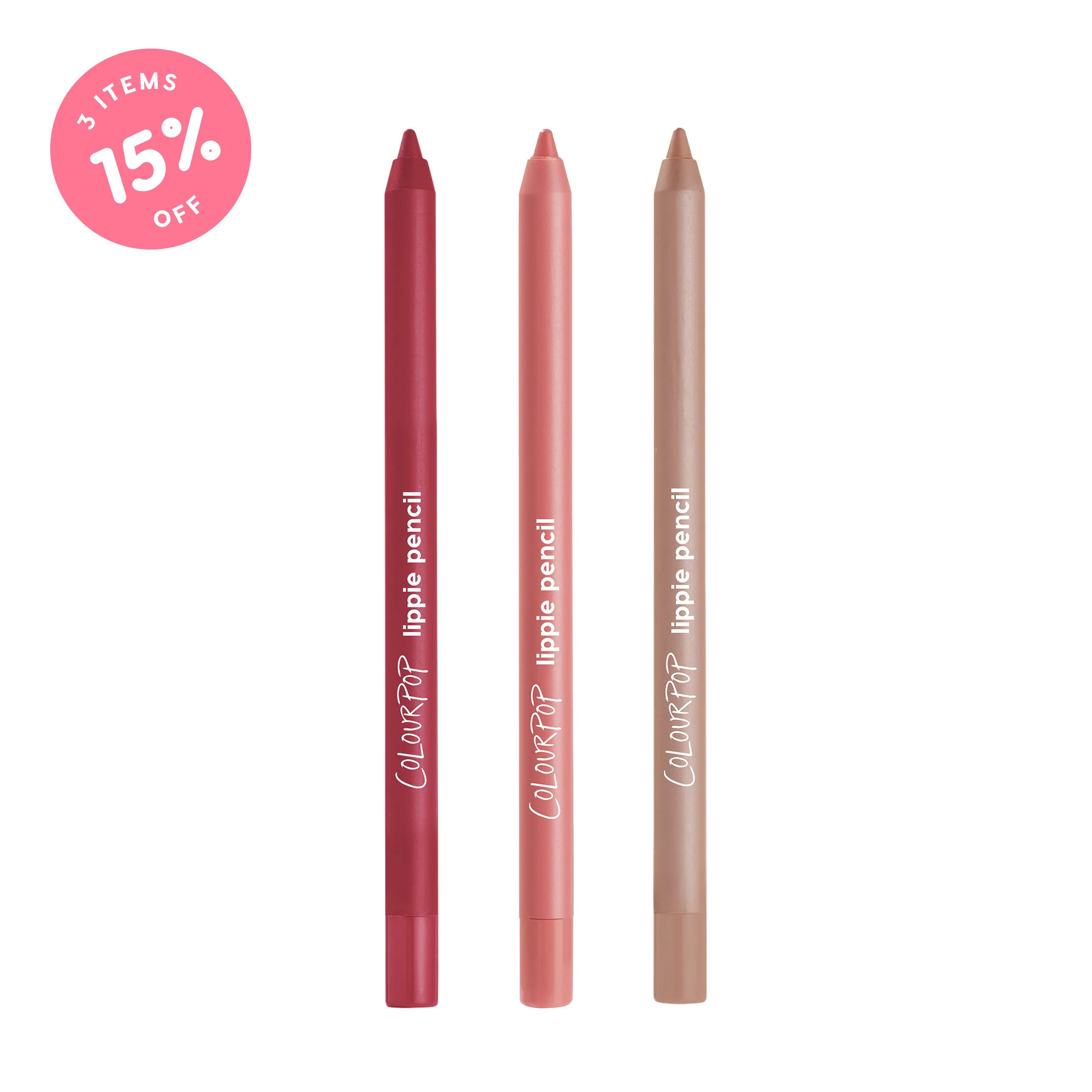 Lippie Pencil Trio Eyeliner BYOB | ColourPop | Colourpop