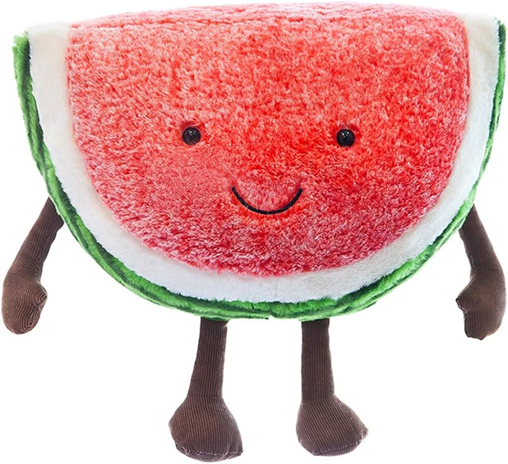 Cuddly Big Soft Toys Fruit Serie Watermelon Stuffed Animals Toy Cushion Doll, 12" /30cm Watermelo... | Amazon (US)