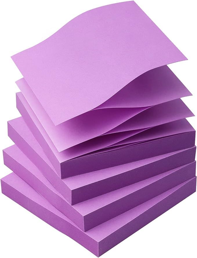 Sticky Notes 3x3 Pop Up Self-Stick Notes Pads with Bright Colors, Easy to Post for Office, Shool,... | Amazon (US)