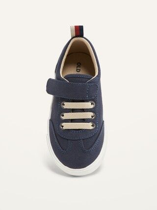 Canvas Secure-Strap Sneakers for Toddler Boys | Old Navy (US)