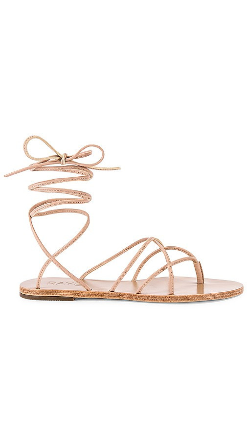 RAYE Siam Sandal in Nude. - size 8.5 | Revolve Clothing (Global)
