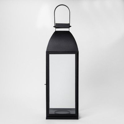 Lantern Candle Holder - Black - Smith & Hawken™ | Target