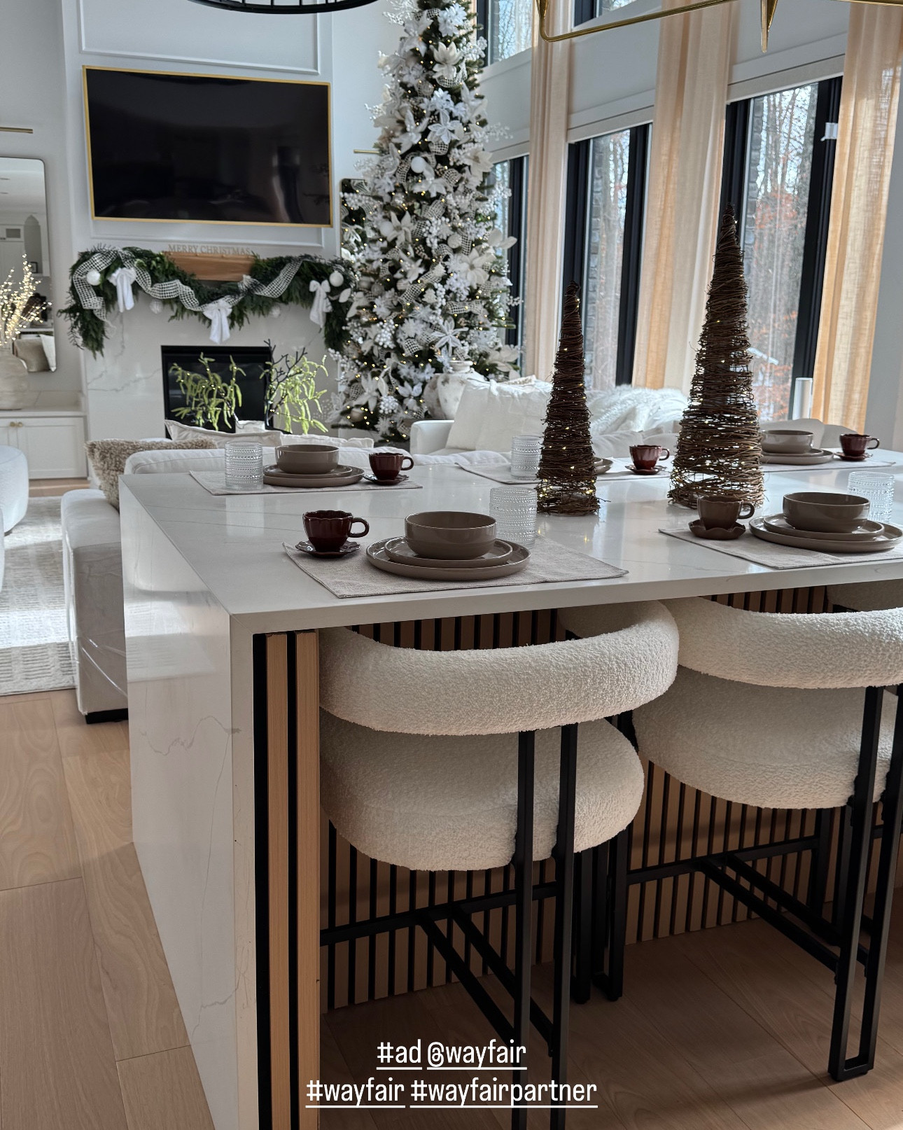 Wayfair has everything you need to get ready for the holidays! Refresh your furniture, rugs and decor before hosting guests and get your seasonal decor including trees, garland, wreaths and other decorative items in time for the holidays with fast shipping. #ad @wayfair #wayfair #wayfairpartner

#LTKHome #LTKHoliday #LTKSeasonal