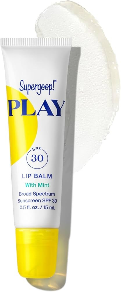Supergoop! PLAY Lip Balm SPF 30 - Broad Spectrum SPF Lip Balm with Hydrating Honey, Shea Butter &... | Amazon (US)