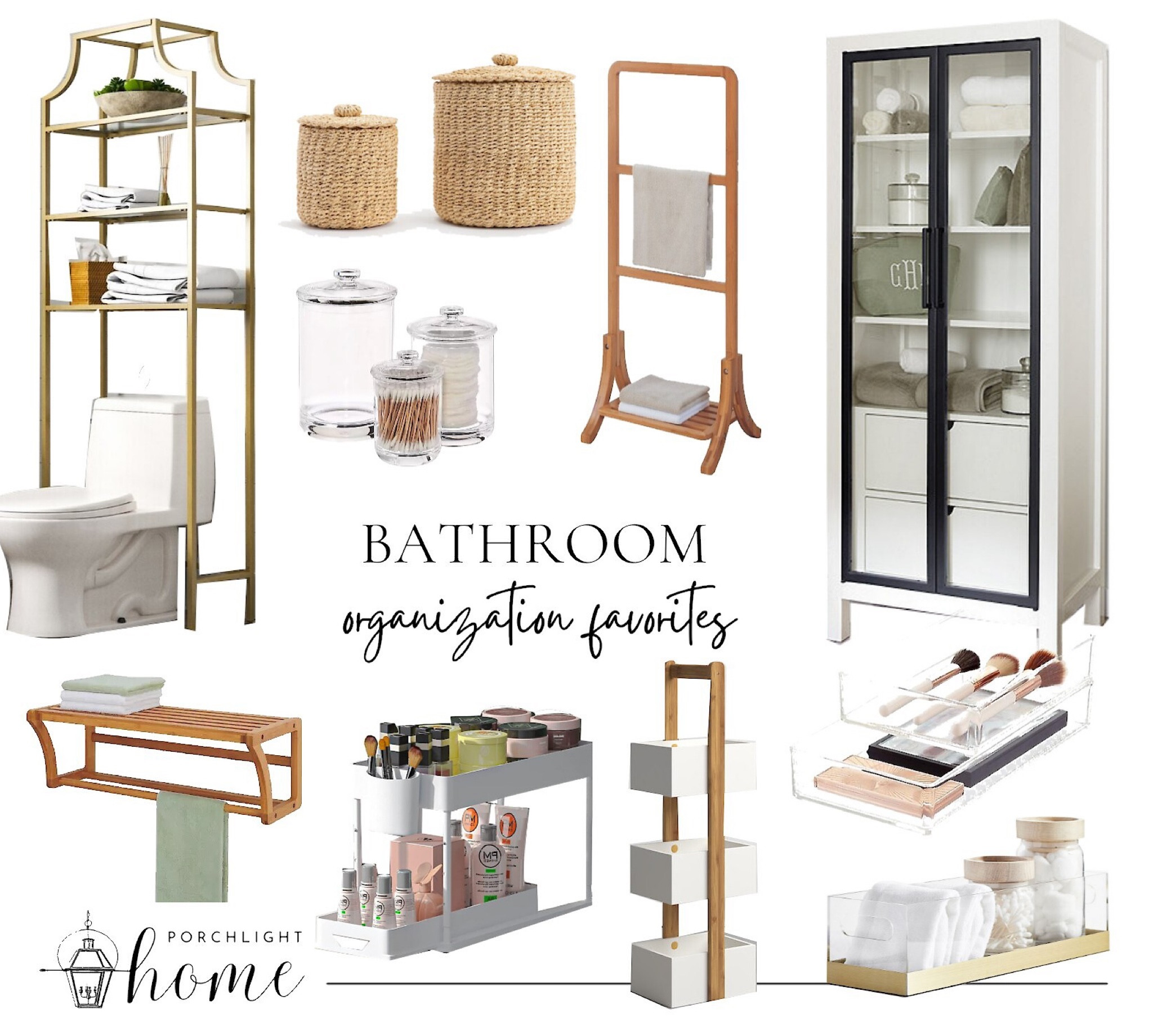 We love all the acrylic organizers available for bathrooms. They’re so practical and don’t take up visual space in a drawer or closet, but give you much more space to put all your stuff! Paired with wood and metal tones, your bathroom can always look tidy and stylish 😁 bathroom organizing, bathroom, under the sink organizing, closet organizing, towel storage, makeup storage

#LTKfamily #LTKhome #LTKstyletip