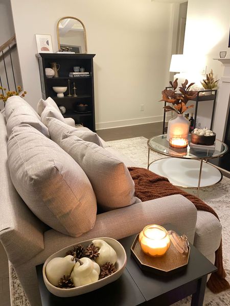 Cozy season vibes 🍂🍁  The best Cloud sofa dupe for a steal! 

#LTKHoliday #LTKhome #LTKSeasonal