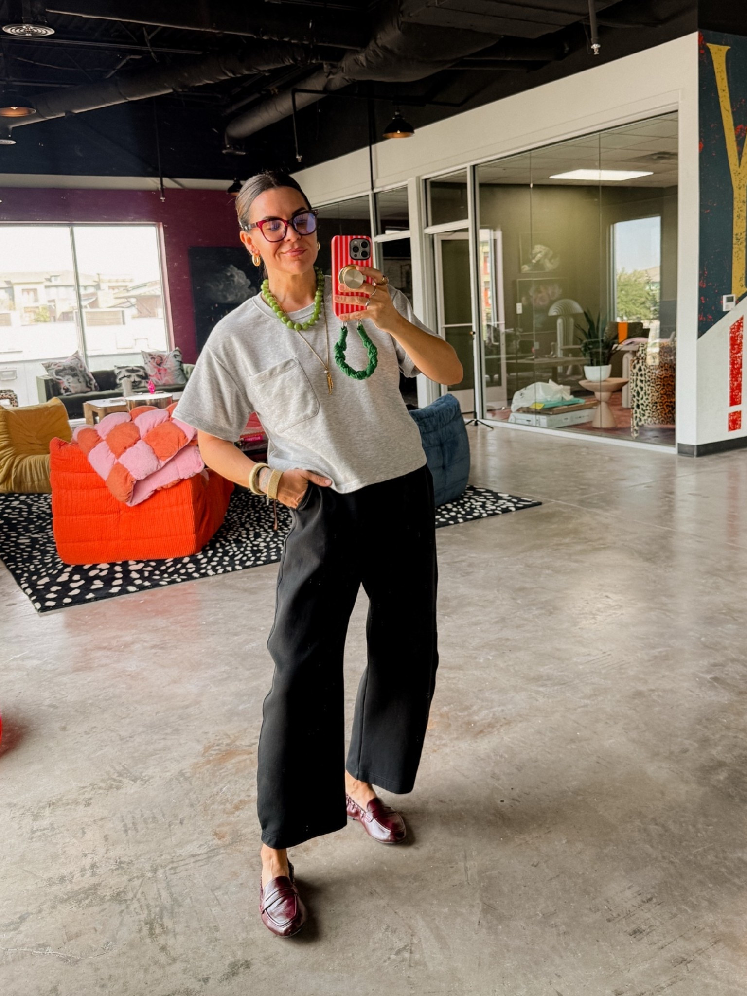 Another full target outfit. 
Top: large
Bottoms: large (they are like a nice looking barrel sweat pants)

#LTKOver40 #LTKMidsize #LTKSaleAlert