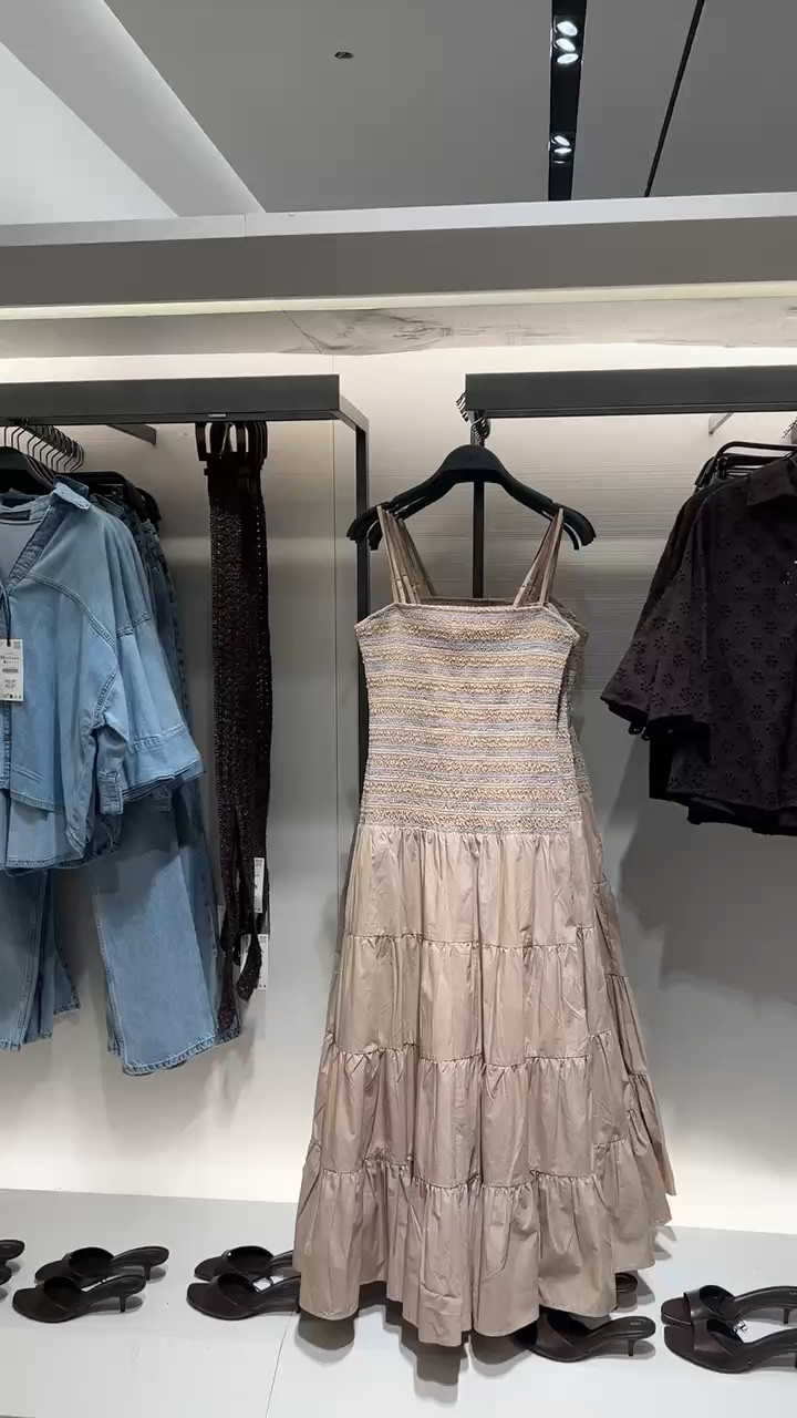 spring dresses find! Smocked detail with flowy bottom! 

#LTKootd