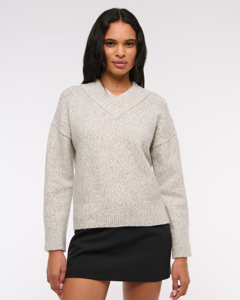 High V-Neck Sweater | Abercrombie & Fitch (US)