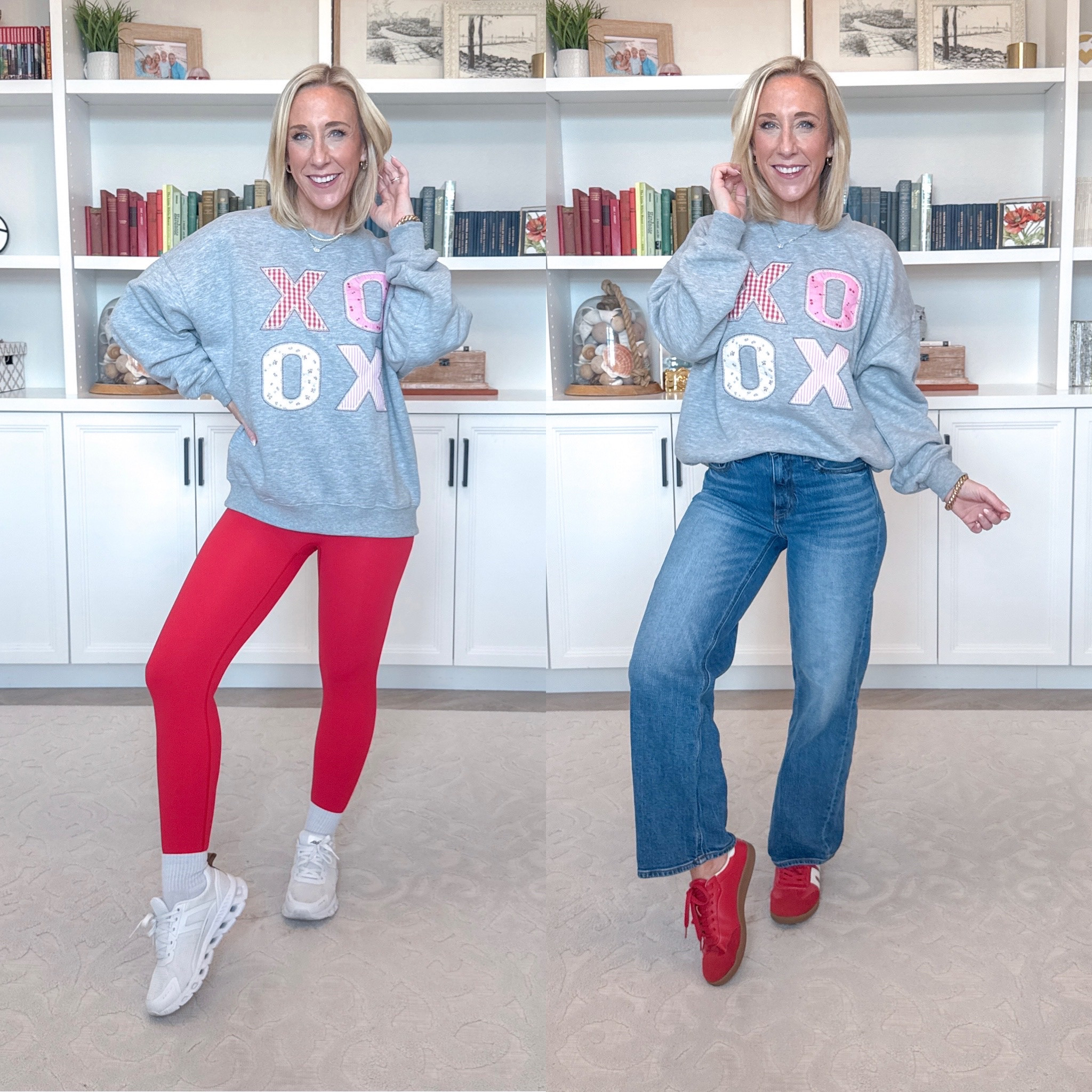 Target - new arrivals 1. XOXO Fleece Graphic Sweatshirt - size Small. $25. * Bella Stretch Relaxed Straight Jeans - Color: Atlantic Blue - Size: 25 - Inseam: 28. 

 

#LTKFindsUnder50 #LTKSeasonal #LTKOver40