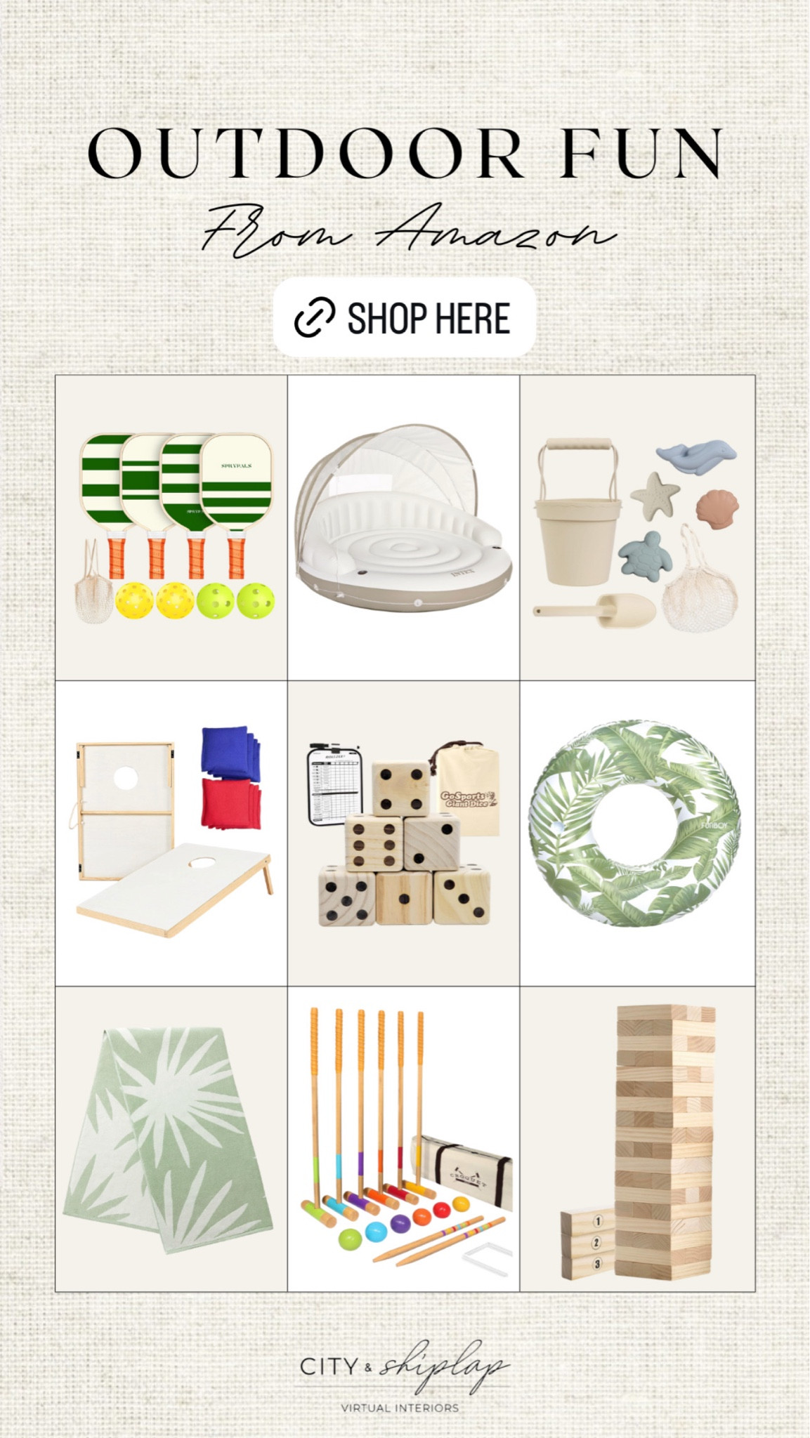 Outdoor family fun from Amazon 


#LTKSeasonal #LTKFamily #LTKKids