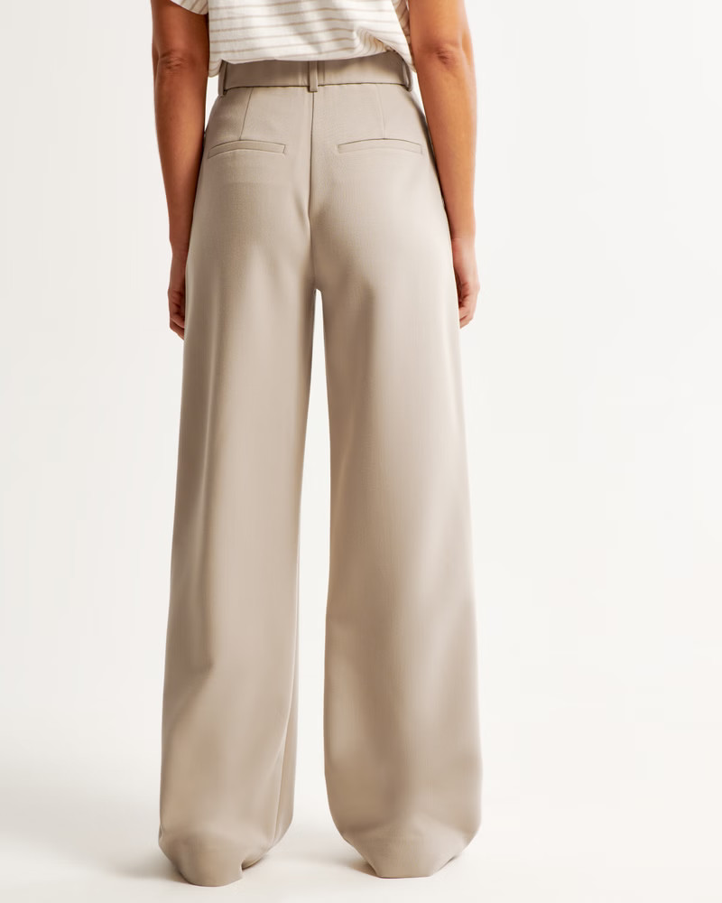Women's A&F Sloane Tailored Pant | Women's Clearance | Abercrombie.com | Abercrombie & Fitch (US)