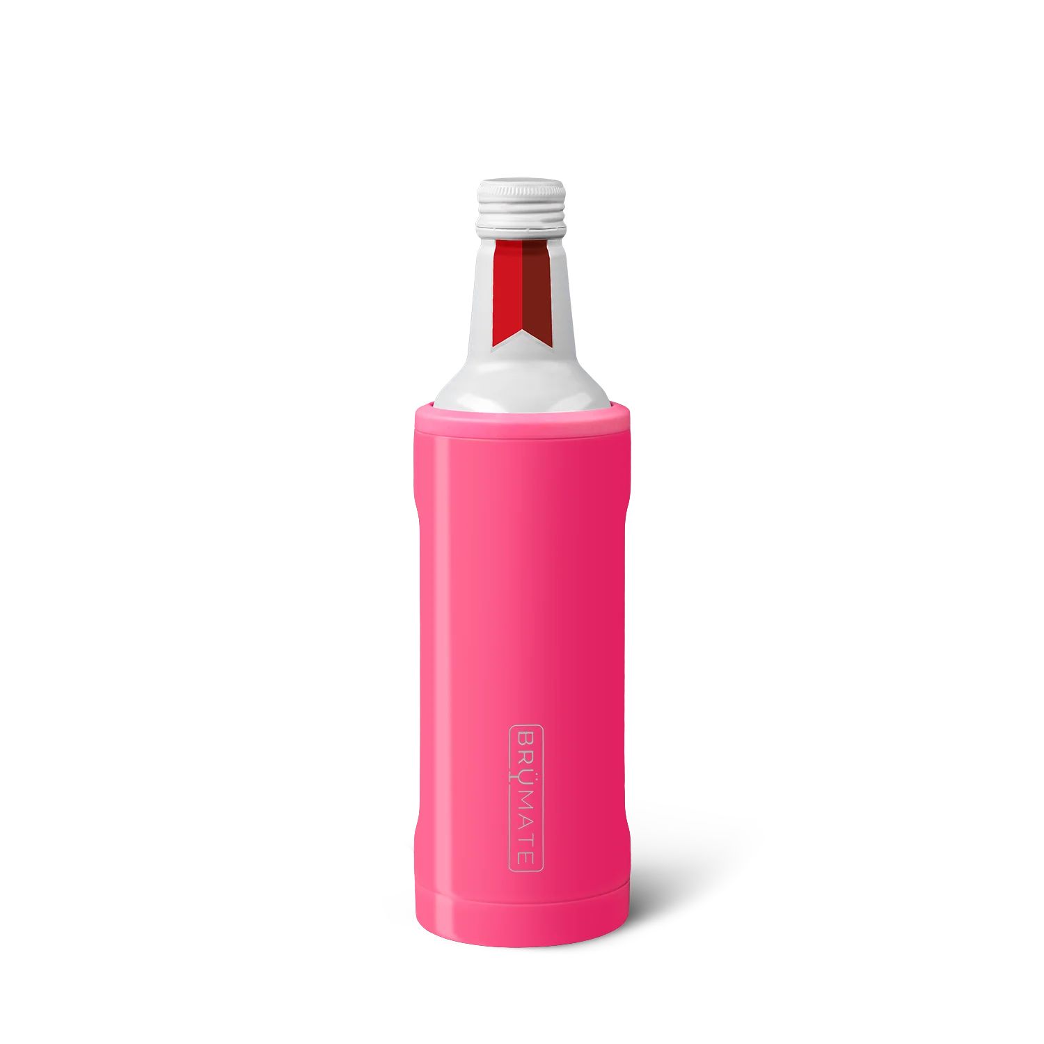 Hopsulator Twist | Neon Pink | 16oz Aluminum Bottles | BruMate