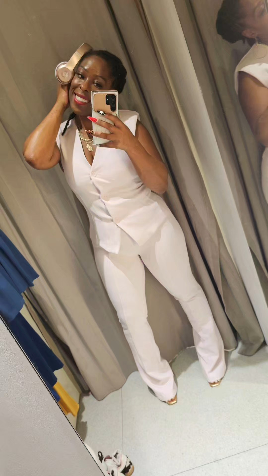 This Pink Zara Set is on Sale and comes in 4 colors3641/302/620 - Med3641/384/620 - Large #zara #tryonhaul #fashionable40s #FitCheck #ootdfashion 

#LTKFindsUnder50 #LTKStyleTip #LTKWorkwear