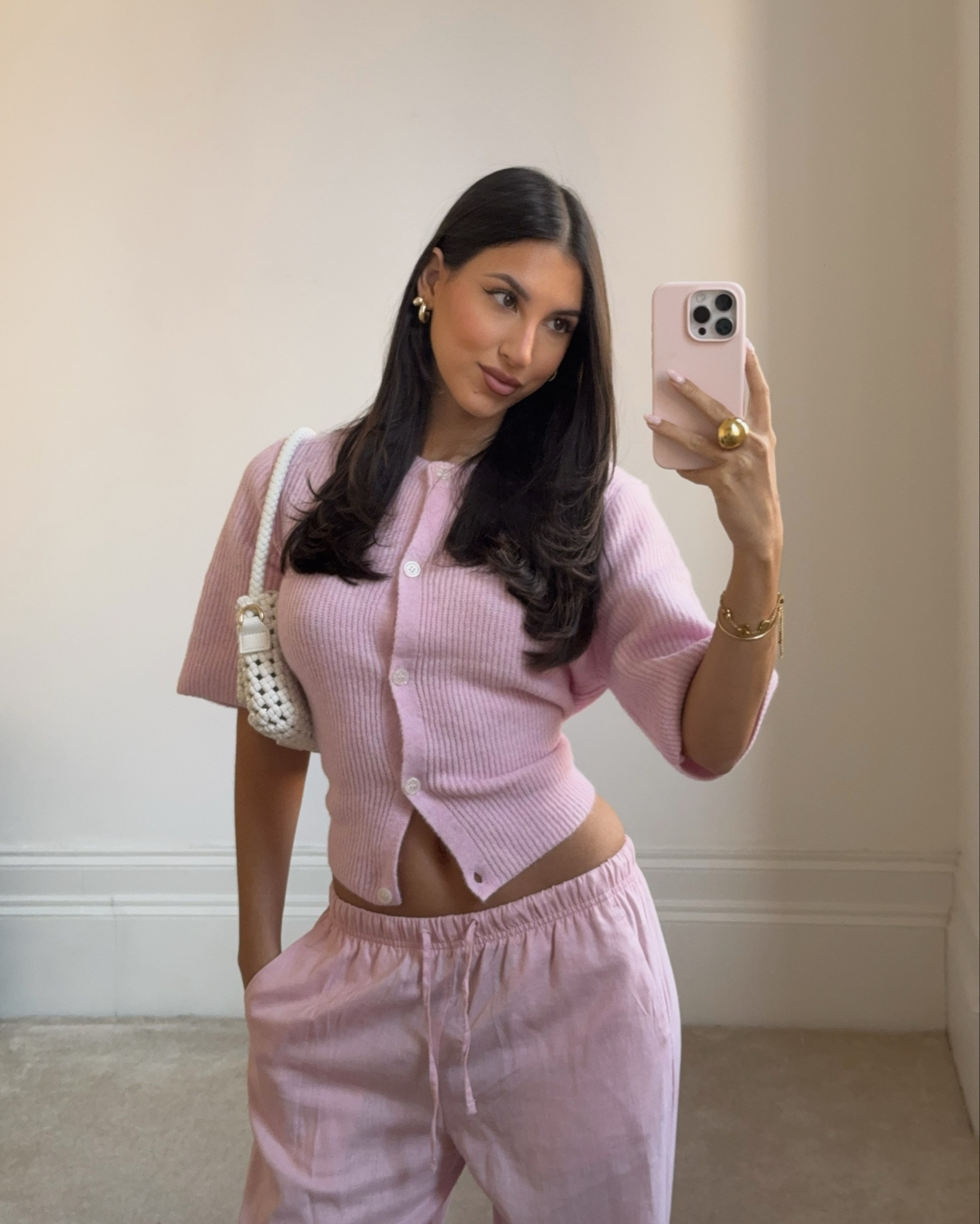 Spring pink outfit #springknits #springlinen #pinkoutfit #springoutfit 

#LTKspring #LTKuk
