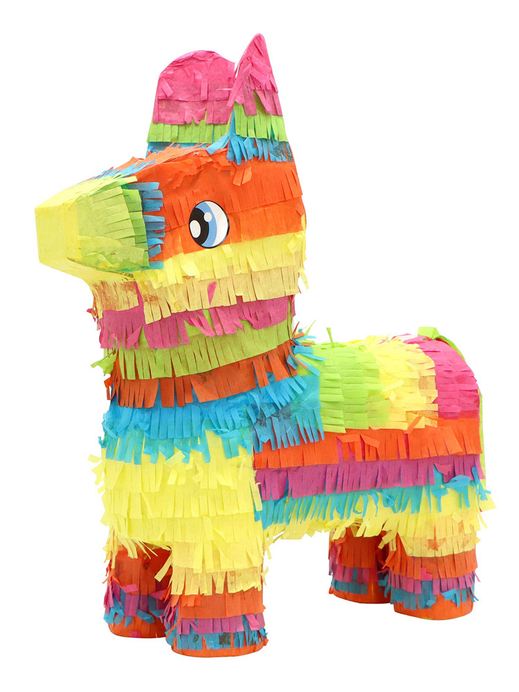 Cinco De Mayo Donkey Pinata for Kids Birthday Party for Fun Fiesta Taco Party Supplies | SHEIN