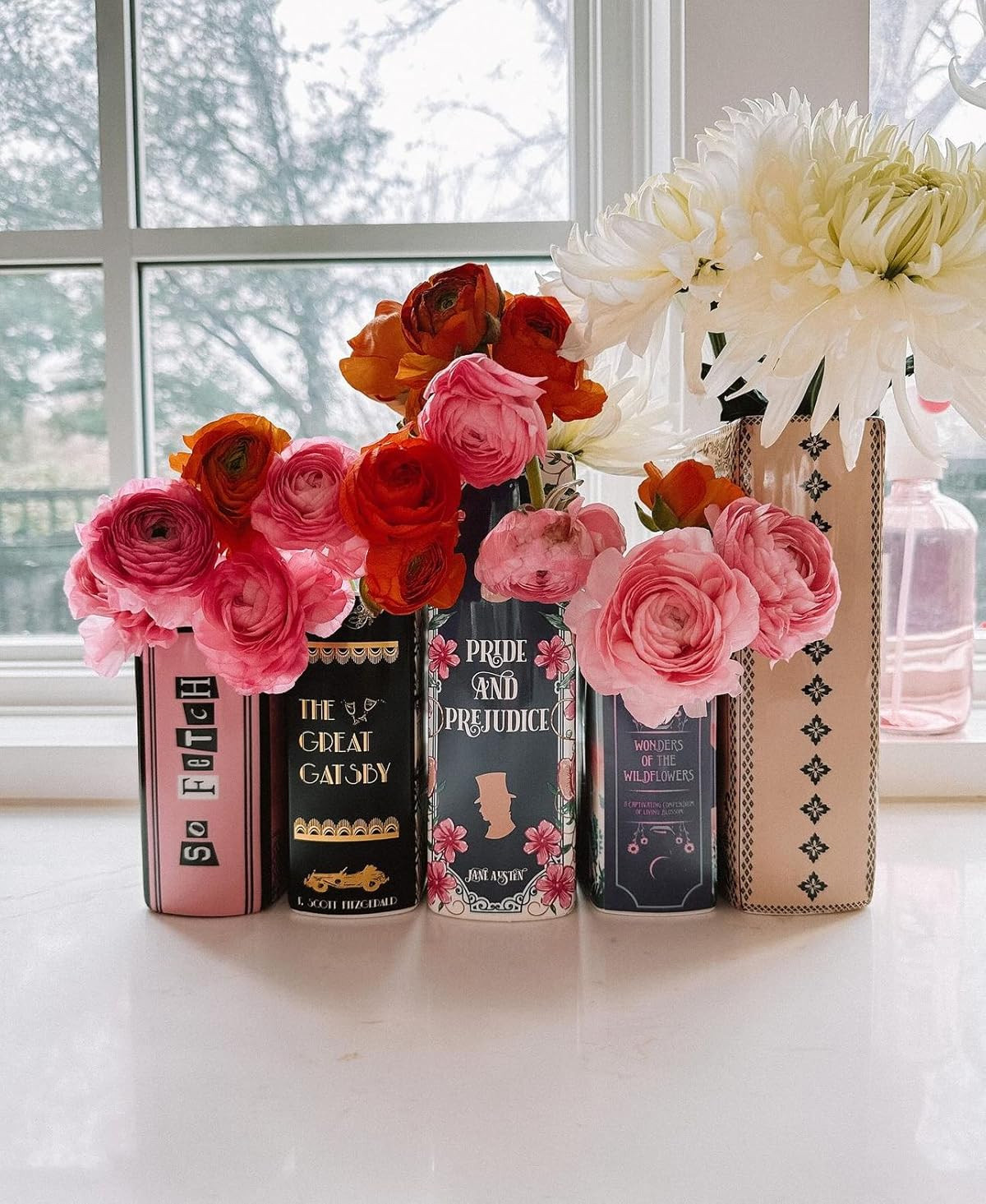 Snag these super sweet book vases to add a charming,  touch to your home decor—perfect for styling shelves, coffee tables, or gifting to a book lover! 📚🌿 #BookVase #HomeDecorLover #ShelfStyling #VintageAesthetic #DecorInspo 

 #LTKU #LTKHome #LTKFindsUnder100