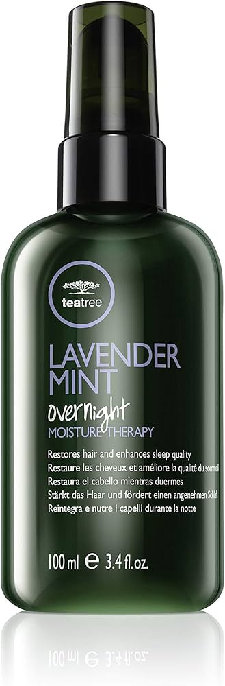 Tea Tree Lavender Mint Overnight Moisture Therapy Leave-In Treatment | Restores Hair | Enhances S... | Amazon (US)
