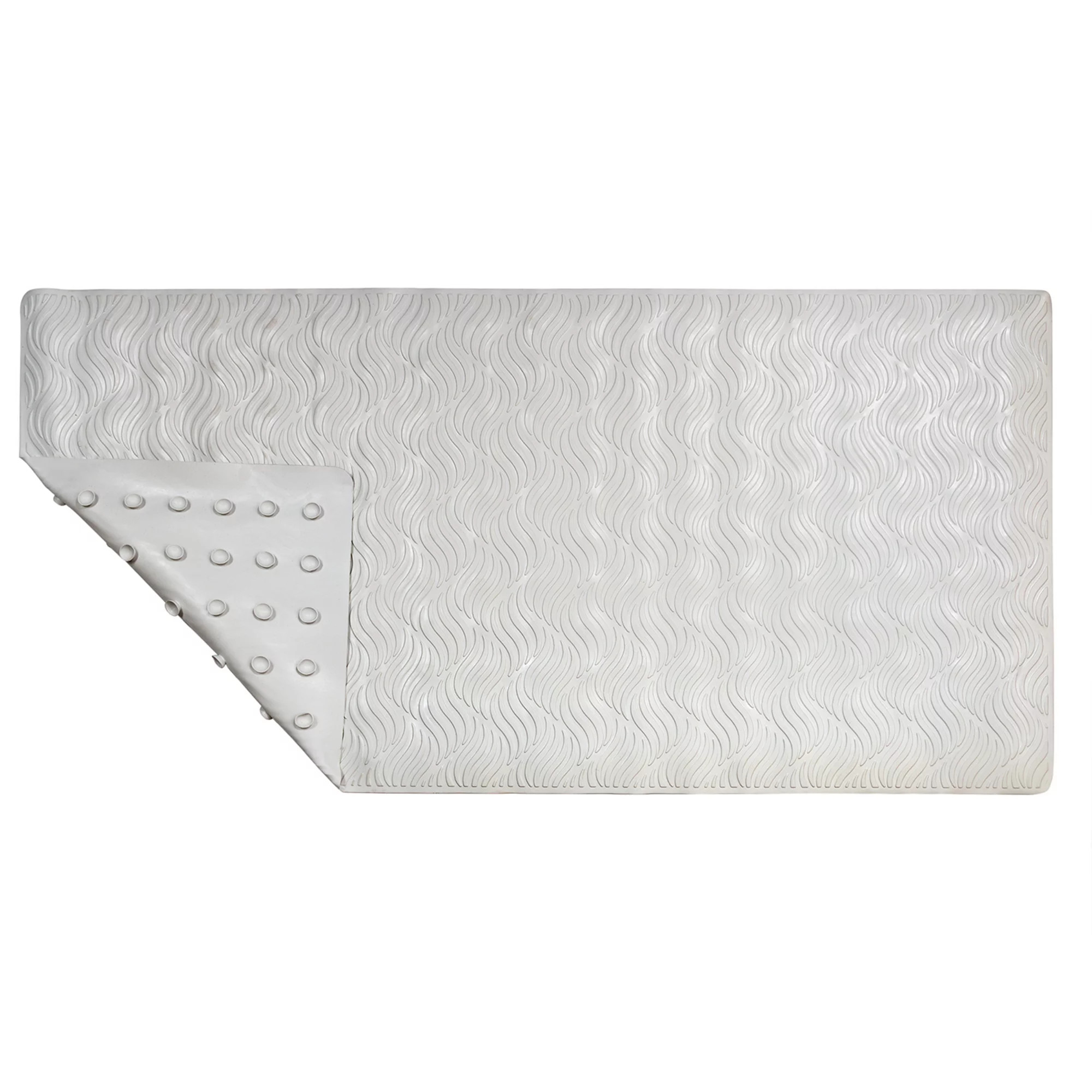 Sonoma Goods For Life® Heavy Duty Extra Long Rubber Waves Bathtub Mat | Kohl's
