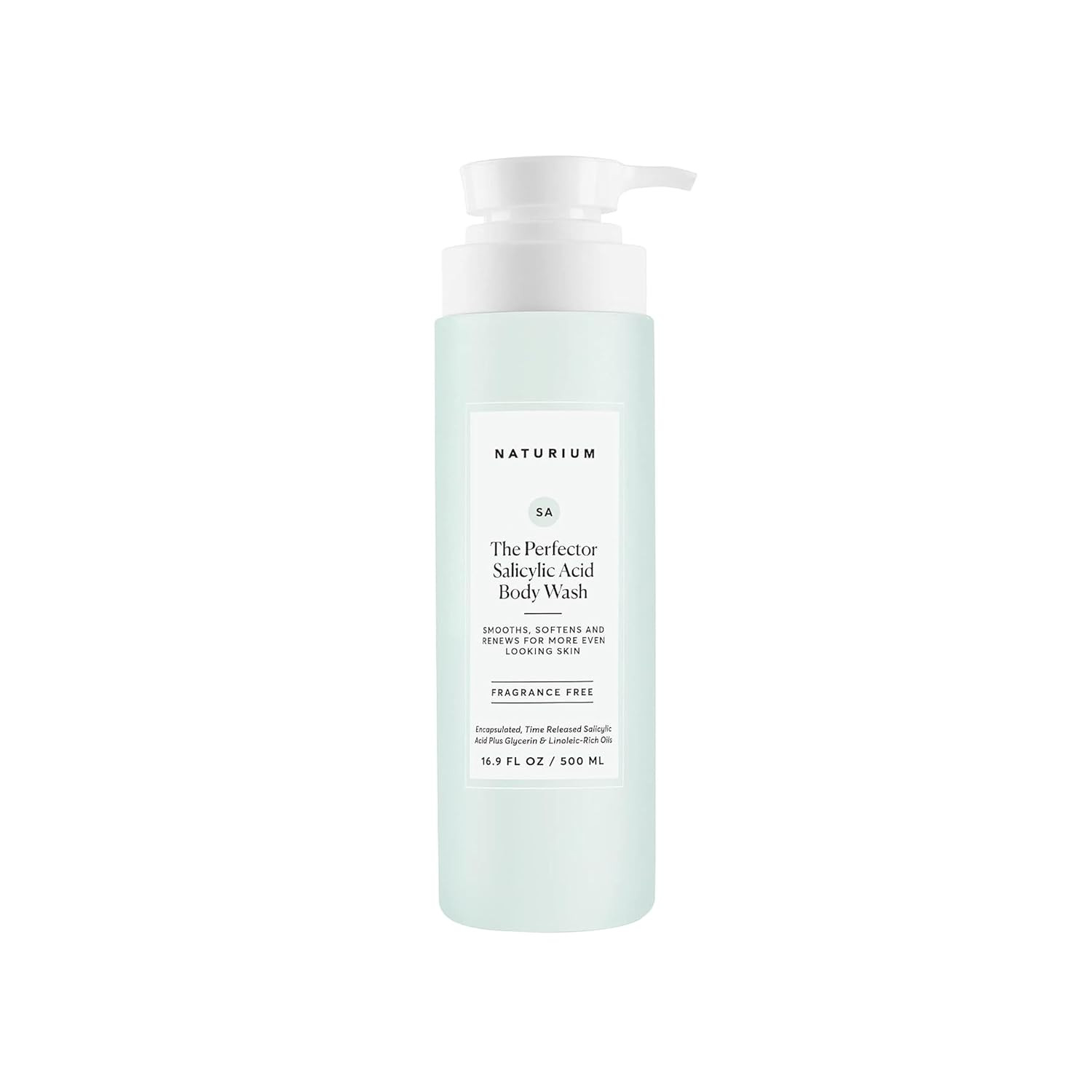 Naturium The Perfector Salicylic Acid Body Wash, Gentle & Smoothing Cleanser, 16.9 oz | Amazon (US)
