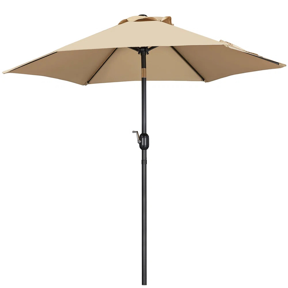 Allport 7.5' Market Patio Umbrella with Tilt and Crank | Wayfair North America