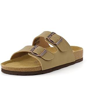 CUSHIONAIRE Women's Lane Cork Footbed Sandal With +Comfort | Amazon (US)